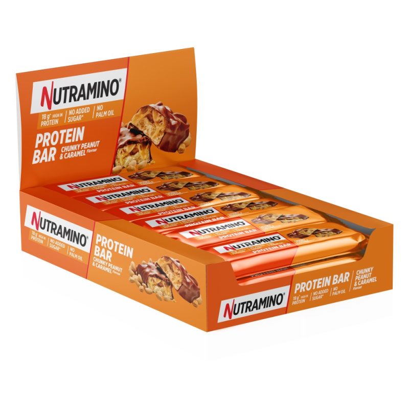 Nutramino Protein Bar_pnut_box_Side