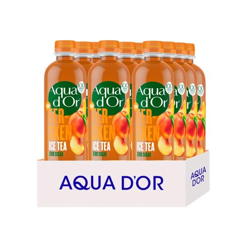 Aqua-Dor-Ice-Tea-Fersken-Zero-12-pack
