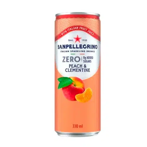 San Pellegrino Peach & Clementine Zero (24 x 330ml)